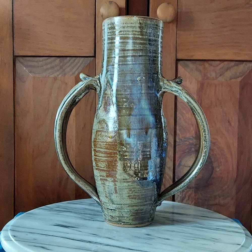 Water jug signed pottery - Picture 9 of 13